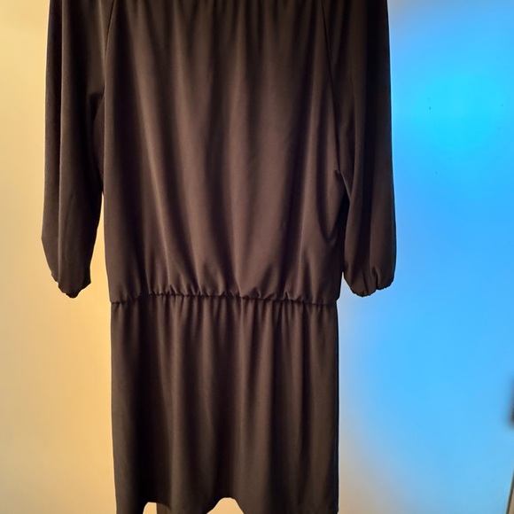 Women’s WHBM black dressss, size L - Picture 2 of 5